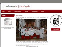 Tablet Screenshot of minis-joh.kath-toeging.de